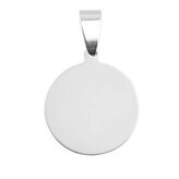 DR1167-M Ocelový přívěšek kulatý 20 mm