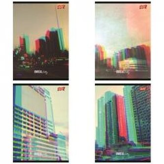 Zeszyt A5/60K linia Unreal City (10szt)
