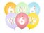 Balony 6 mix 30cm 6szt