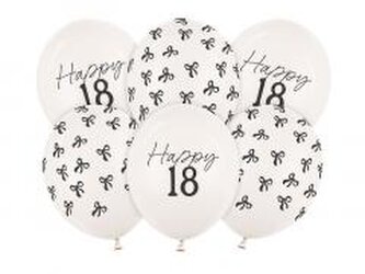 Balony 18 Pastel Off-white 30cm 50szt