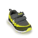 Dětské lehké sportovní tenisky BUGGA HONE Gray/Yellow/Black - 36