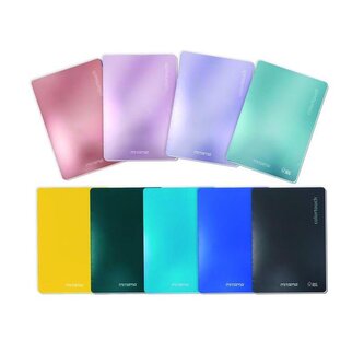 Sešit "Color Touch", A5+, linkovaný, 40+2 listů, sv. zelená, MITAMA 62002-90220