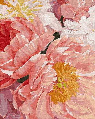 Malowanie po numerach 40x50cm Aksamitne piękno