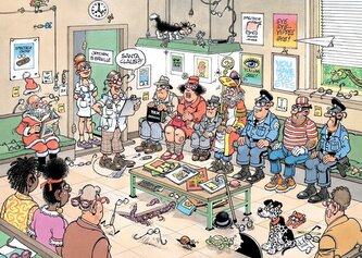 JUMBO Puzzle JvH Podívej se na to z druhé strany 500 dílků