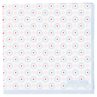 Papírový ubrousek Narina Pale Blue malý