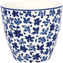 Porcelánový hrnek na latté Dahla White