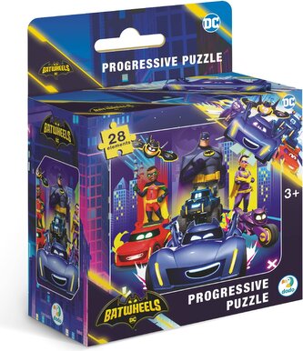 DODO Puzzle Batwheels: Volám všechny! 28 dílků