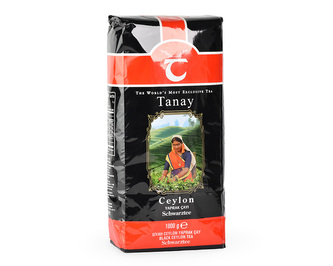 Černý čaj Tanay Ceylon Gold A Kalite Yaprak Cay OP1 500 g Černý čaj Tanay Ceylon Gold A Kalite Yaprak Cay OP1 500 g