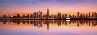 ART PUZZLE Panoramatické puzzle Dubajské panorama 1000 dílků