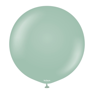 Balonek ledově  zelený, Retro Winter Green – 90 cm/36"