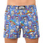 Pánské trenky Styx premium art klasická guma lebky (AP1856) L