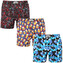 3PACK pánské trenky Styx premium art klasická guma (3AP18458) L