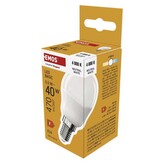 Emos LED žárovka Basic Mini Globe / E14 / 5,5 W (40 W) / 470 lm / neutrální bílá