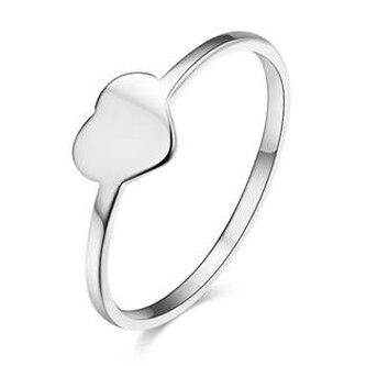 OPR0150-50 Ocelový prsten srdíčko - srdce