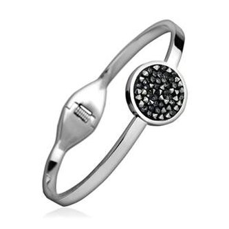 LV7001-HEL Ocelový náramek s krystaly Crystals from Swarovski® HELIOTROPE