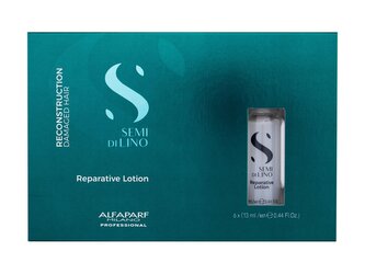 Alfaparf Milano Rekonstrukční mléko pro poškozené vlasy Semi Di Lino Reconstruction (Reparative Lotion) 6 x 13 ml woman Alfaparf Milano Rekonstrukční mléko pro poškozené vlasy Semi Di Lino Reconstruction (Reparative Lotion) 6 x 13 ml woman