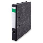 Pákový pořadač  A4, černý mramor - 50 mm