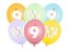 Balony 9 mix 30cm 6szt