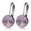 NBS08-IR Ocelové náušnice s krystaly Swarovski® IRIS