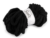 Pletací příze žinylková Soft 250 g - 1 ks - 14 černá
