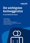 Die wichtigsten Aushanggesetze für den öffentlichen Dienst