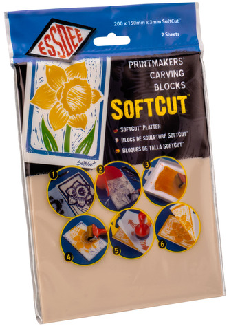 Lino Softcut 20 x 15 cm - 2 ks