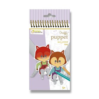 Omalovánky Avenue Mandarine Graffy Puppet - Emoce