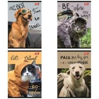 Zeszyt A5/60K kratka Traveler (10szt)