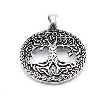 OPP1787 Ocelový přívěšek strom života