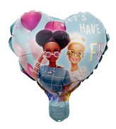 Barbie Party Balloon with Pop. Candy/24 ks