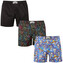 3PACK pánské trenky Styx premium art klasická guma (3AP09036) XL