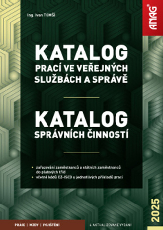 Katalog prací ve veřejných službách a správě 2025
