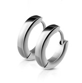 OPN1086-ST Ocelové náušnice - kroužky lesklé 2,5 mm