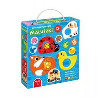 CzuCzu Pierwsze puzzle Maluszki dla dzieci 12m+