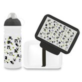 Set Zdravá lahev 0,7 l a Zdravá sváča Pixel head