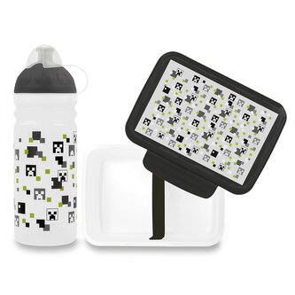 Set Zdravá lahev 0,7 l a Zdravá sváča Pixel head Set Zdravá lahev 0,7 l a Zdravá sváča Pixel head