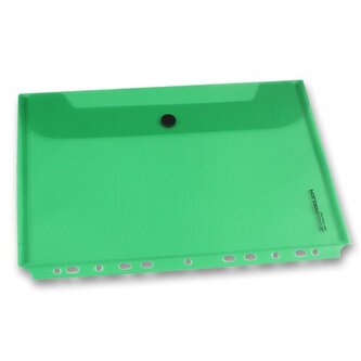 Zakládací obálka FolderMate PopGear, A4, závěsná - zelená