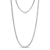 OPE1092-020-60 Ocelový řetízek, šíře 2 mm