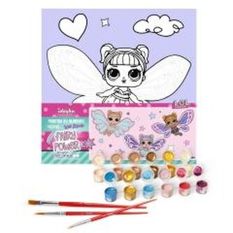 Malowanie po numerach - L.O.L. Surprise! 40x40cm