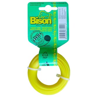 Struna BISON d 1,3/15 m žl. Hobby kruh