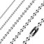 OPE1001-040-100 Ocelový řetízek kuličkový, tl. 4 mm