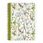 Spirálový sešit A4 s pořadačem Květiny