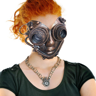 Steampunk maska