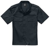 Košile Brandit US Hemd 1/2 - černá, 7XL