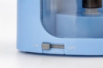 Ořezávátko "Flexio", modrá, stolní, na baterie, FLEXOFFICE OW-1162