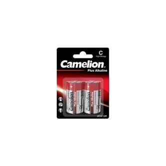Alkalická primární baterie 1,5V, 8450 mAh, C, blistr 2ks