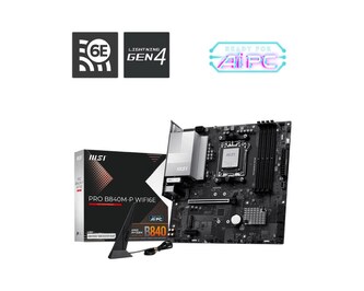 MSI MB Sc AM5 PRO B840M-P WIFI6E, AMD B840, 4xDDR5, 1xHDMI, WI-FI, mATX
