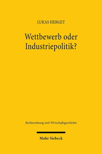 Wettbewerb oder Industriepolitik?