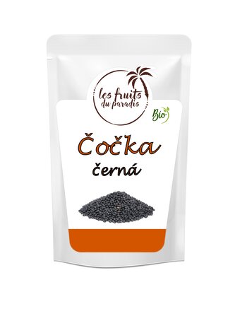 Čočka černá BIO 500 g LES FRUITS DU PARADIS Čočka černá BIO 500 g LES FRUITS DU PARADIS