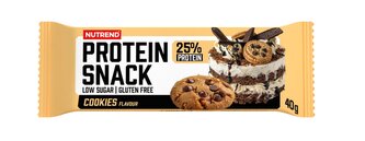 tyčinka Nutrend Protein Snack cookies v mléčné čokoládě, 40g